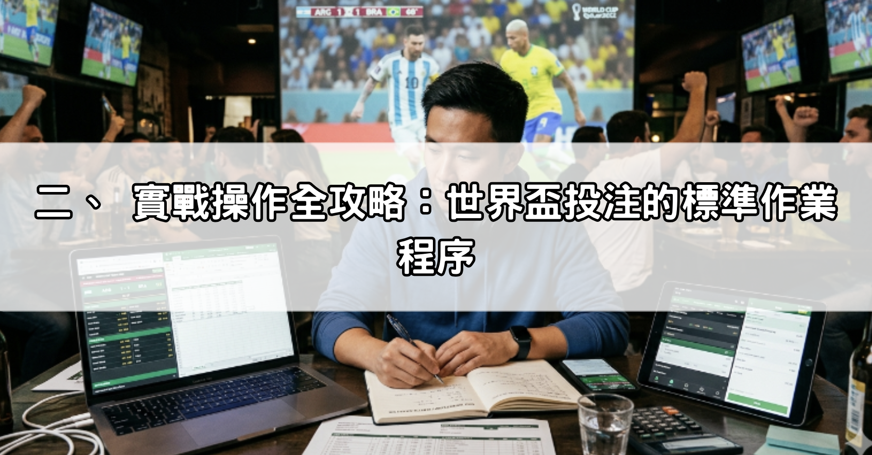 二、 實戰操作全攻略：世界盃投注的標準作業程序